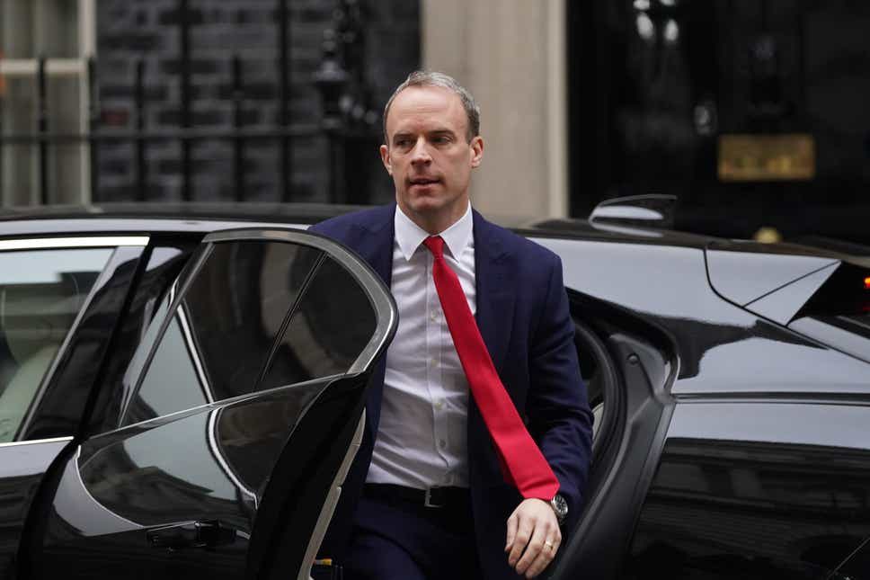 Dominic Raab may cause Rishi Sunak to reshuffle again