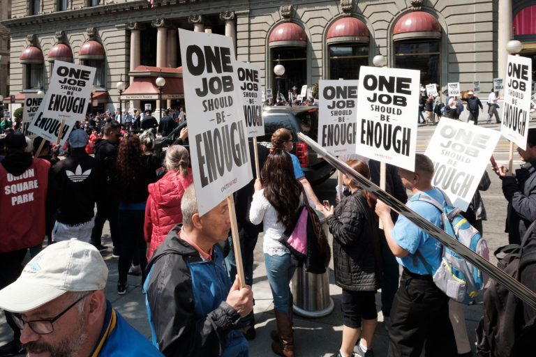 Unite the union type strike
