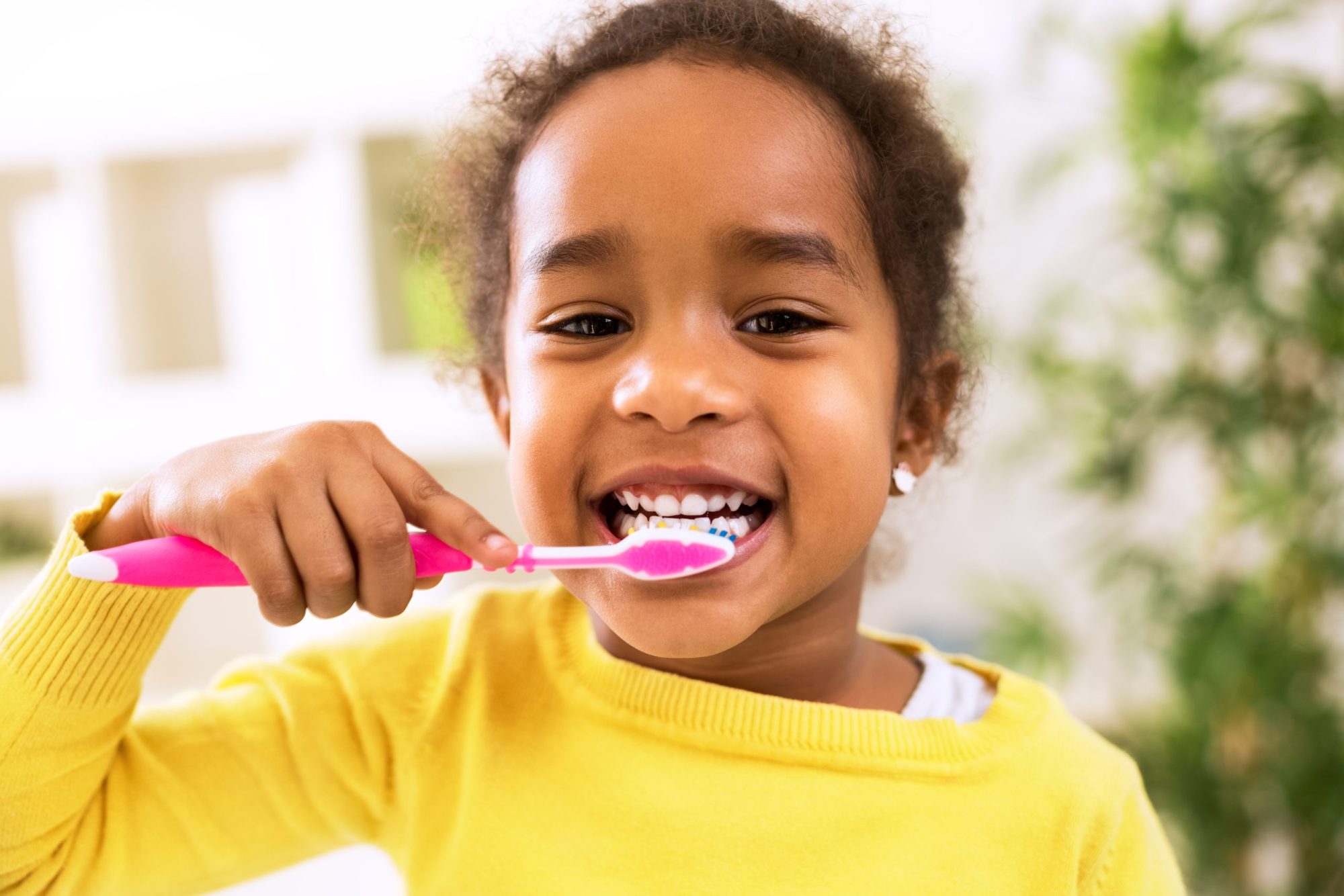 tooth brushing