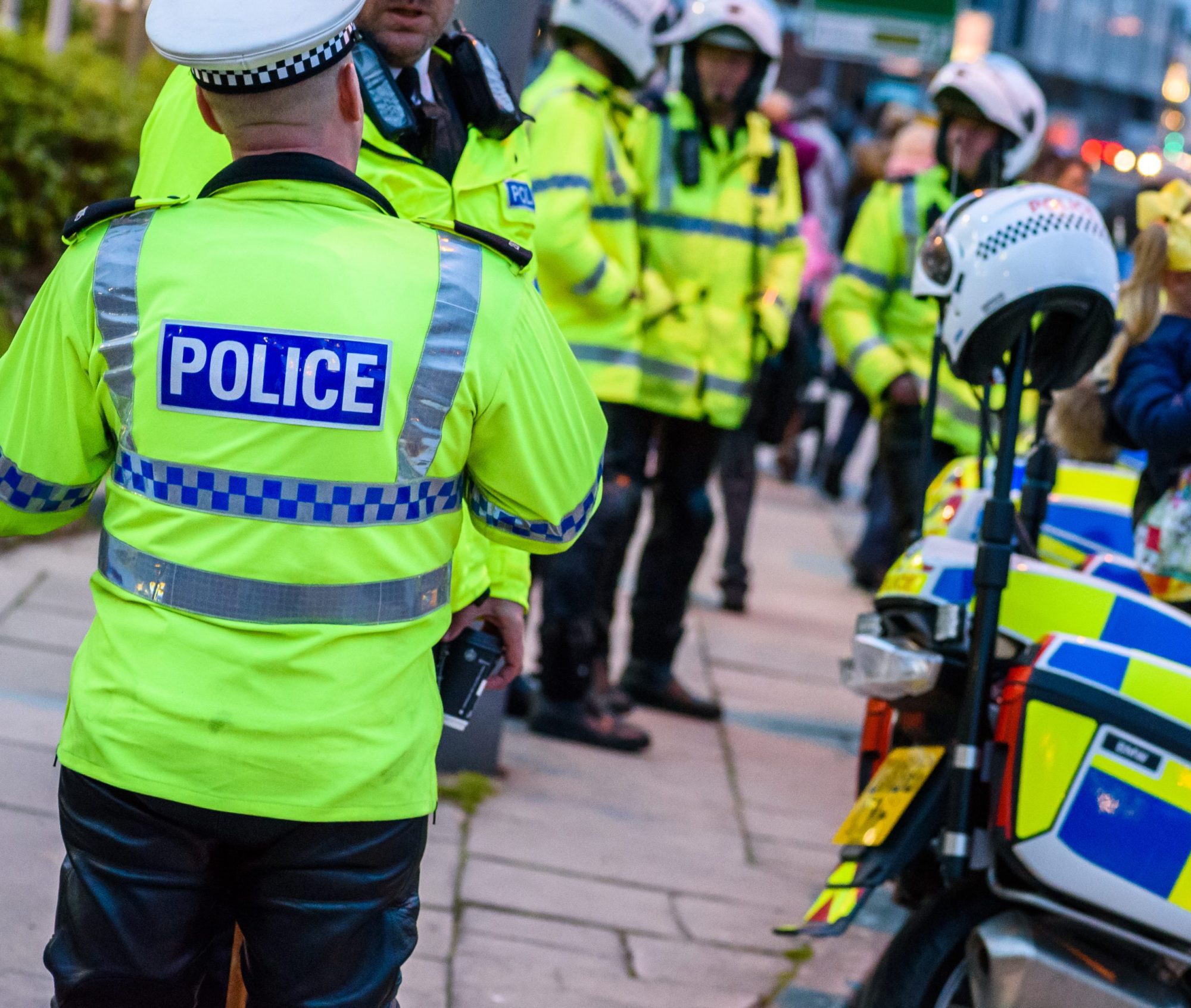 Police fighting crime