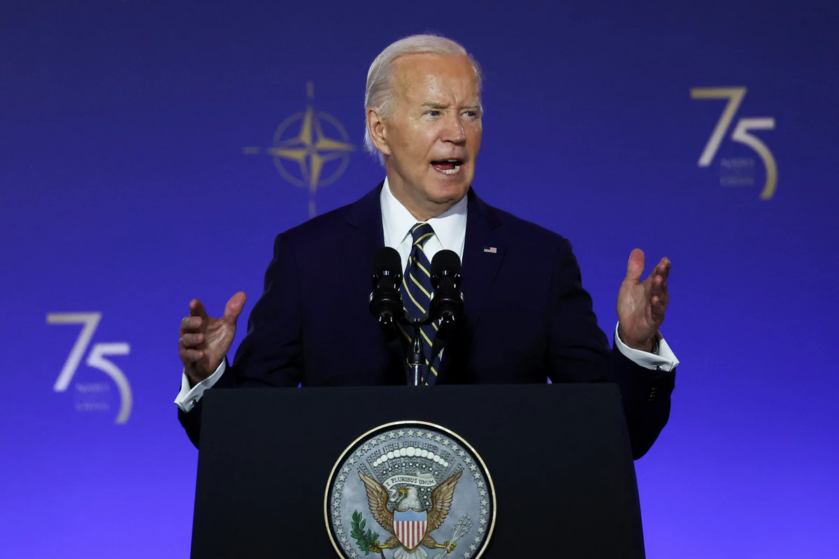Joe Biden Speaks at the NATO Conference