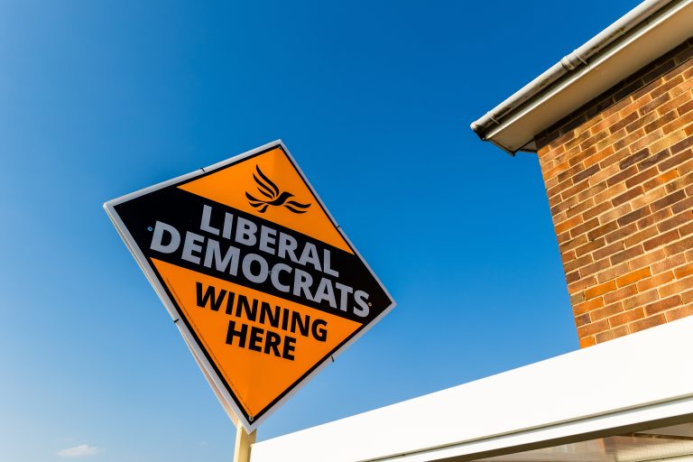 Liberal Democrat Campaign Poster