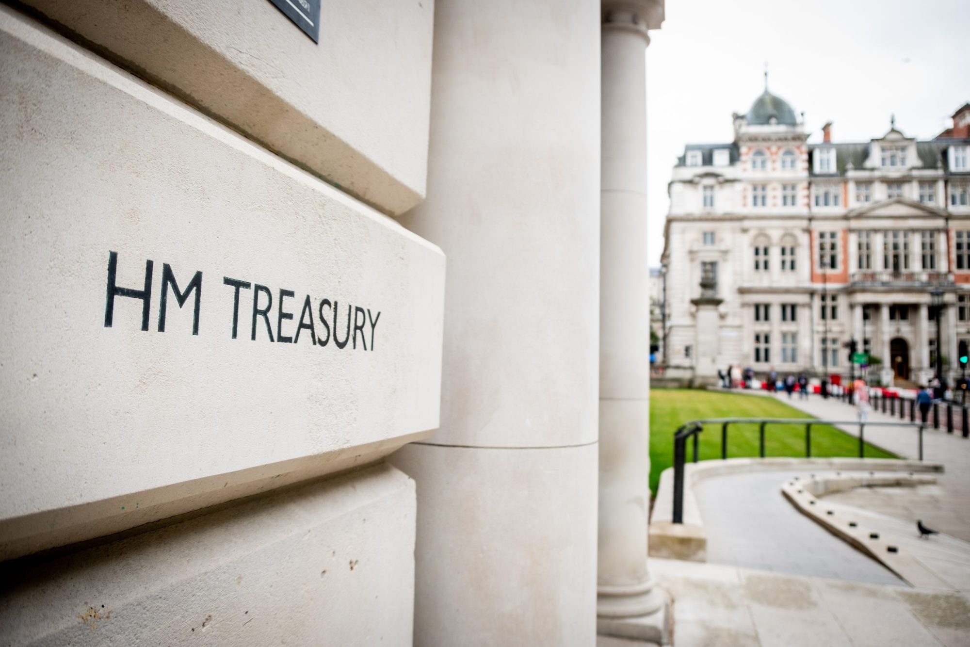 A picture of HM Treasury, the department that manages the Budget
