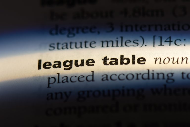 To league table or not to league table