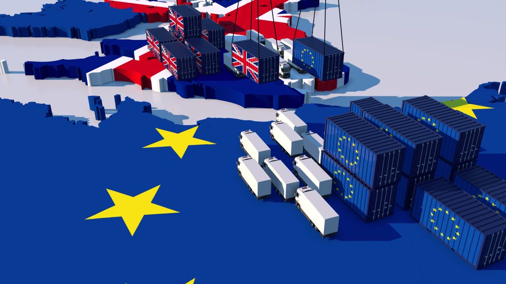 Image depicting UK-EU trade relations