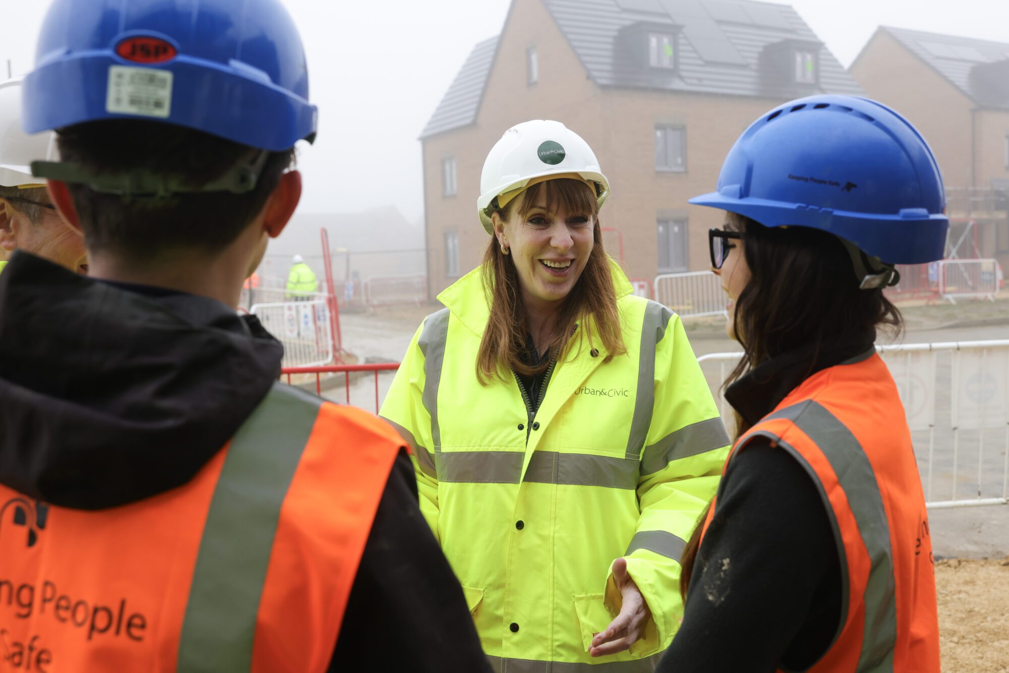 Rayner meets with house building professionals