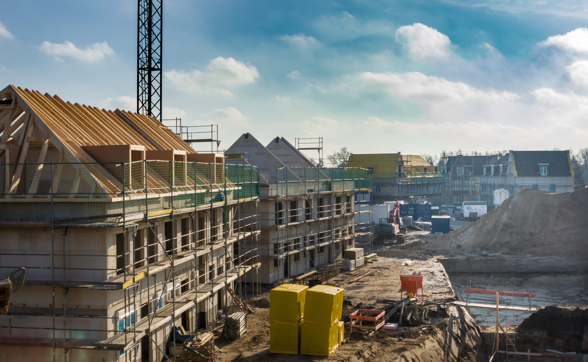 New housing in UK
