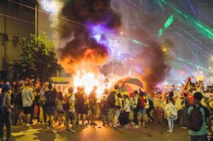 protests in hong kong