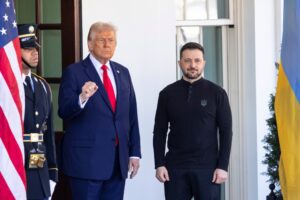 Trump meets president of Ukraine Zelenskyy