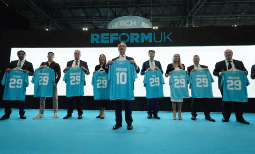 Reform UK set out their policy portfolio at their conference