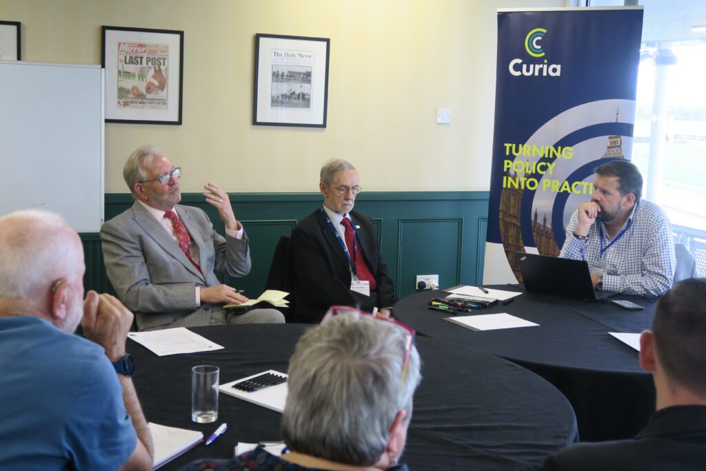 Chair of the APPG for the Liverpool City Region, Peter Dowd MP facilitates the sprint discussion in Liverpool on creating healthy homes