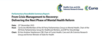 Mental Health Reform