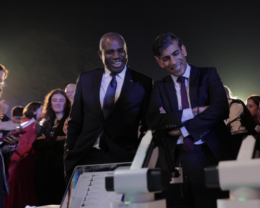 UK Deputy Prime Minister, David Lammy, and former Prime Minister, Rishi Sunak attended a fascinating evening of new conversations on UK’s AI and innovation strengths and how the UK partners with India to shape the technologies of the future (Photo: UK High Commissioner to India) UK to receive AI funding boost