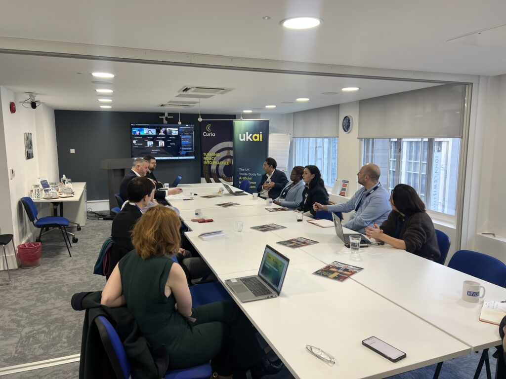 UKAI welcomed members to discuss the submission to the National Commission on the Regulation of AI in Healthcare.