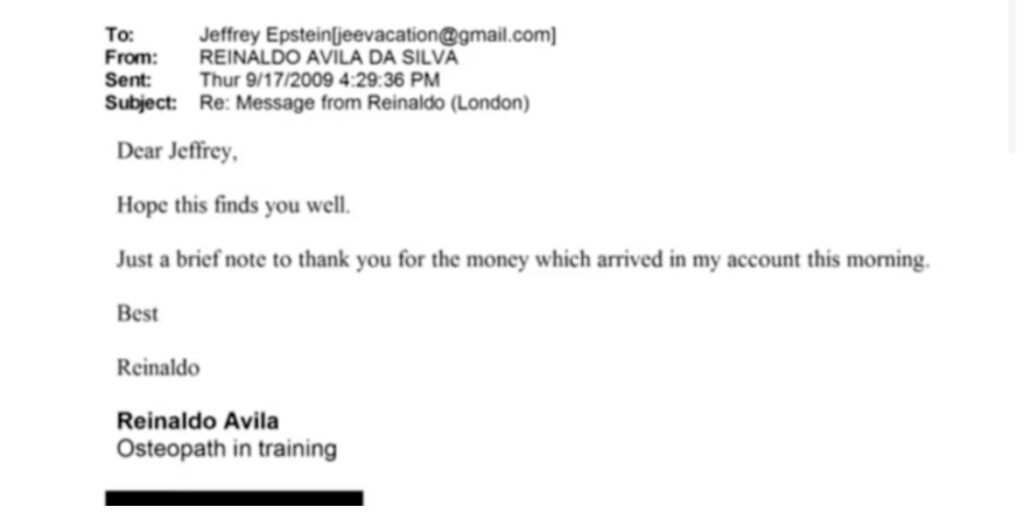 Emails between Peter Mandelson and Jeffery Epstein