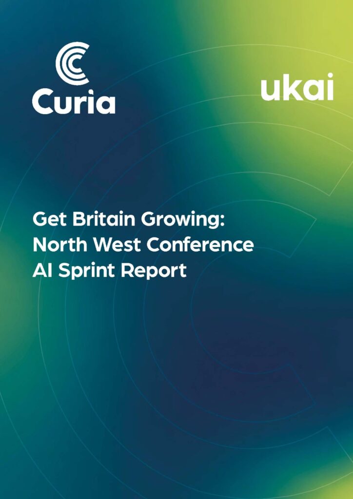 Get Britain Growing: North West Conference AI Sprint Report 
