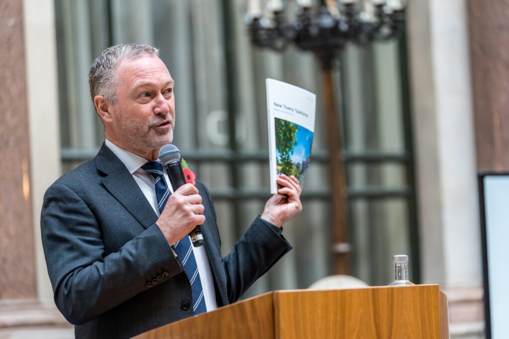 Secretary of State for Housing, Communities, and Local Government, Steve Reed launches the New Towns Taskforce (Photo: Ministry of Housing, Communities, and Local Government)