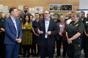 Prime Minister Keir Starmer NHS 10 Year Plan Consultation in London United Kingdom on 21 October 2024 18