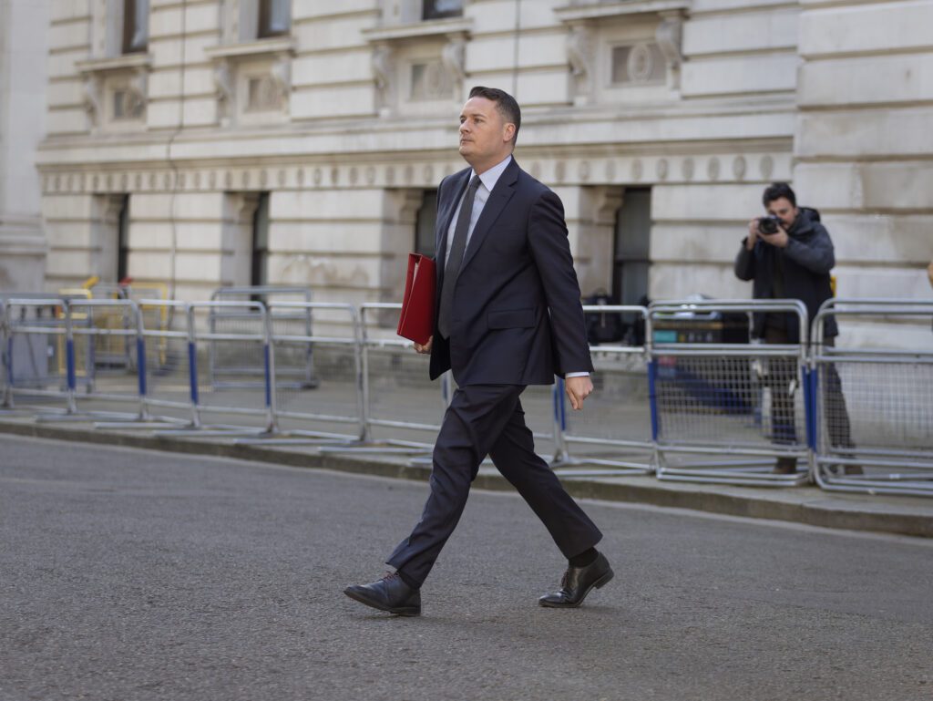 Secretary of State for Health and Social Care, Wes Streeting arrives at Downing Street for a Cabinet Meeting on Tuesday. Streeting praised the renewed women's health strategy renewal and promised that "Women’s voices must be central to delivering effective, respectful and empathetic care." (Photo: Shaun Curry/DESNZ)