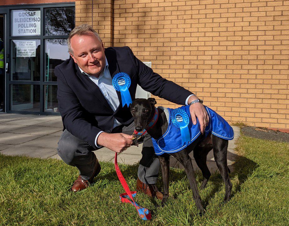 Darren Millar and running mate