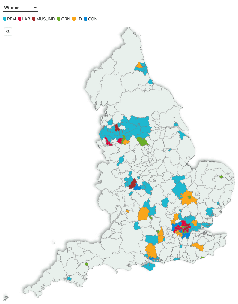 Local Elections Projection: Britain’s Shattered Politics