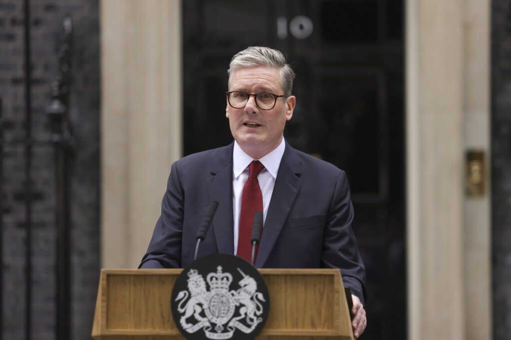 Sir Keir Starmer's resignation speech outside No.10 Downing Street.