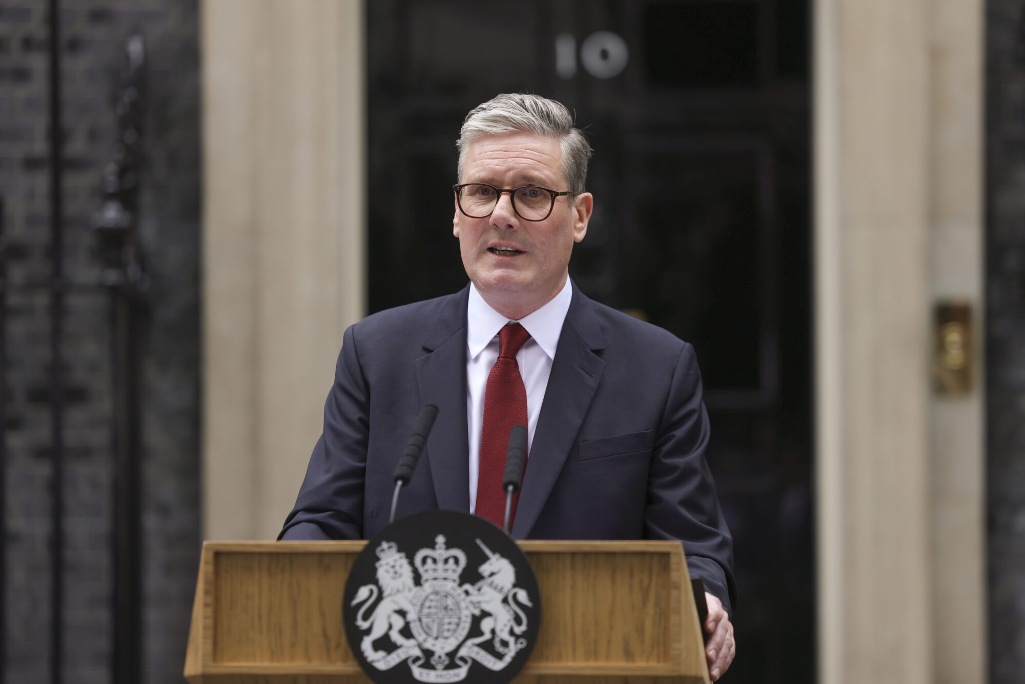 Sir Keir Starmer's resignation speech outside No.10 Downing Street.