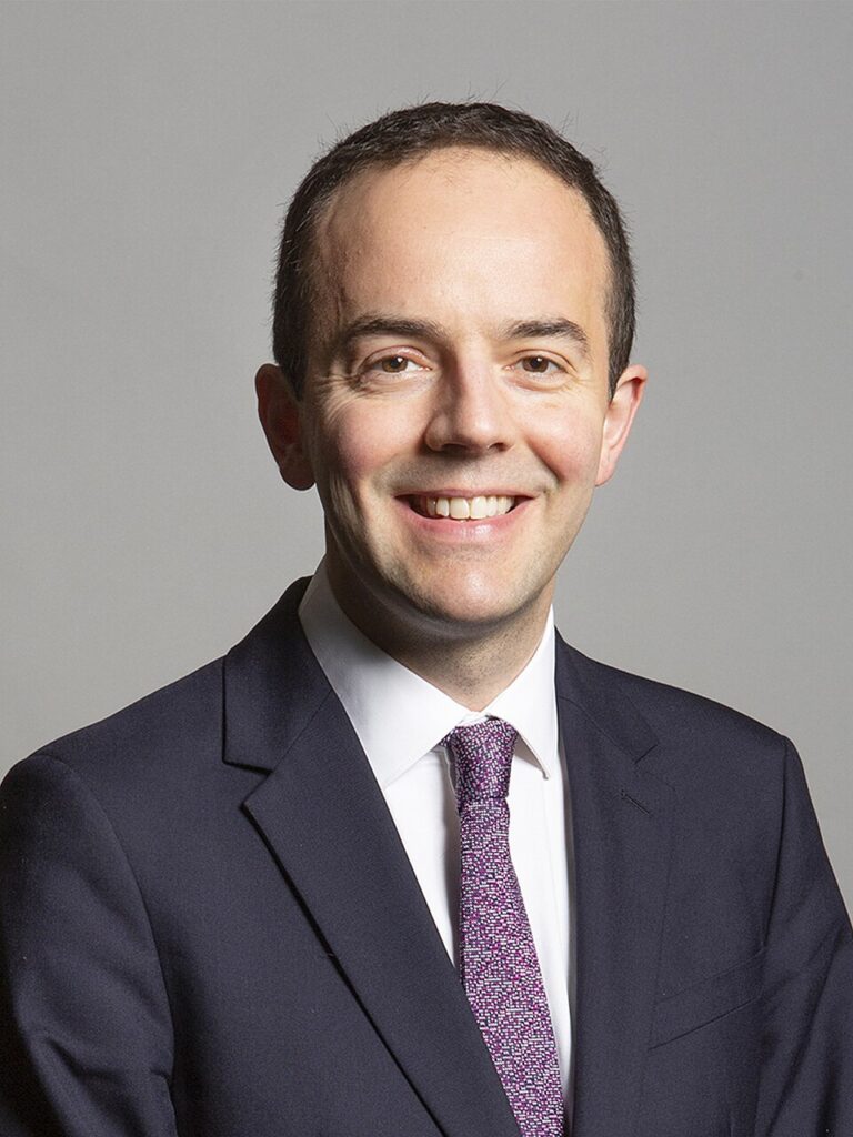 Portrait of the New Secretary of State for Health and Social Care, James Murray, who attended the NHS ConfedExpo 2026.