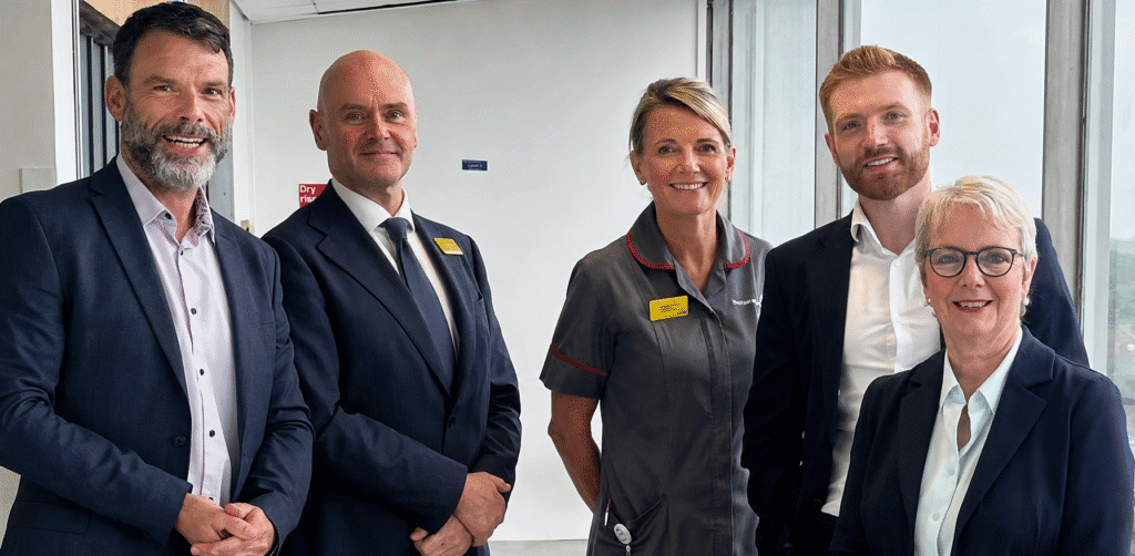 Minister of State for Health, Karin Smyth visited Hillingdon Hospital and emphasised the Government's support for its redevelopment through Hospital 2.0 New Hospital Build Programme. She was accompanied by Uxbridge and South Ruislip Labour MP, Danny Beales. (Photo: The Hillingdon Hospitals NHS Foundation Trust)