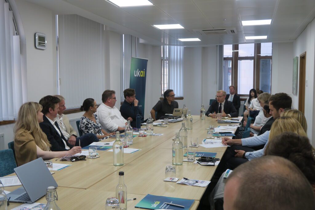 Minister Shanks recently joined an Infrastructure and Energy Working Group roundtable with trade association for the UK AI economy, UKAI. They discussed clean energy fuelling growth of the AI economy in the UK.