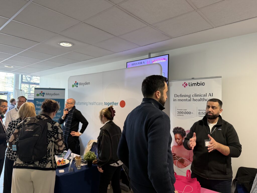 Attendees from the conference met with innovators as part of the Digital Innovation showcase.