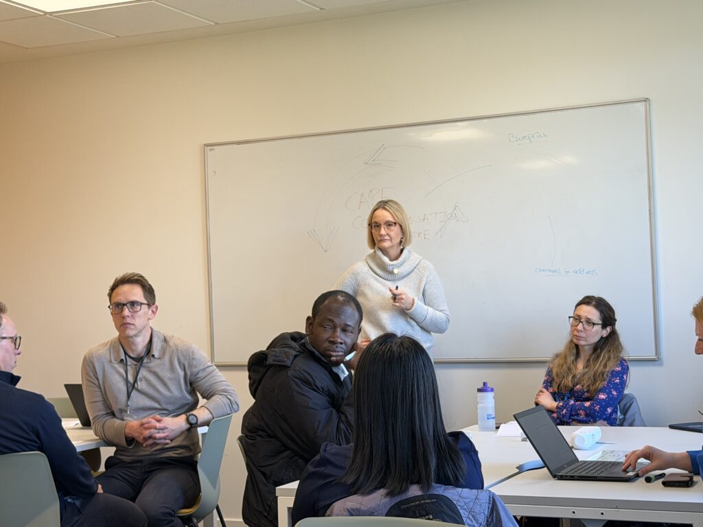 Three Sprint Sessions were organised on the basis of three service users and utilising AI and digital technologies to improve their journey through service pathways.