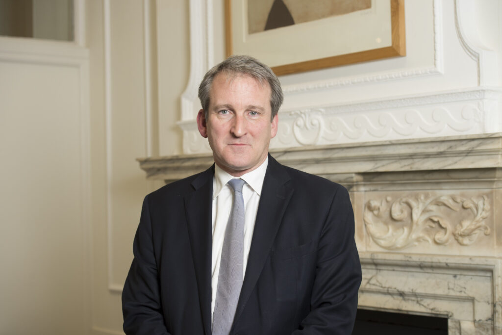 Conservative Party Conference: “This technology is not an end in itself”: At the Conservative Party Conference Shadow Health and Care Secretary, Damian Hinds says AI should help NHS staff deliver better care for patients. (Photo: Number 10)